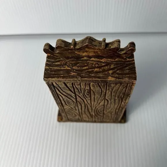 Russ Berrie Bears From The Past Book Shelf Collectibles Figurine Mini Dollhouse - Picture 8 of 13